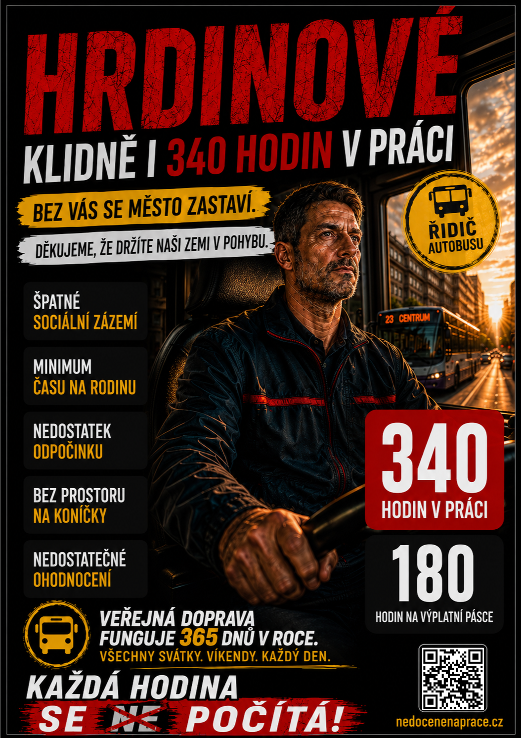 Hrdinové – 340 hodin v práci
